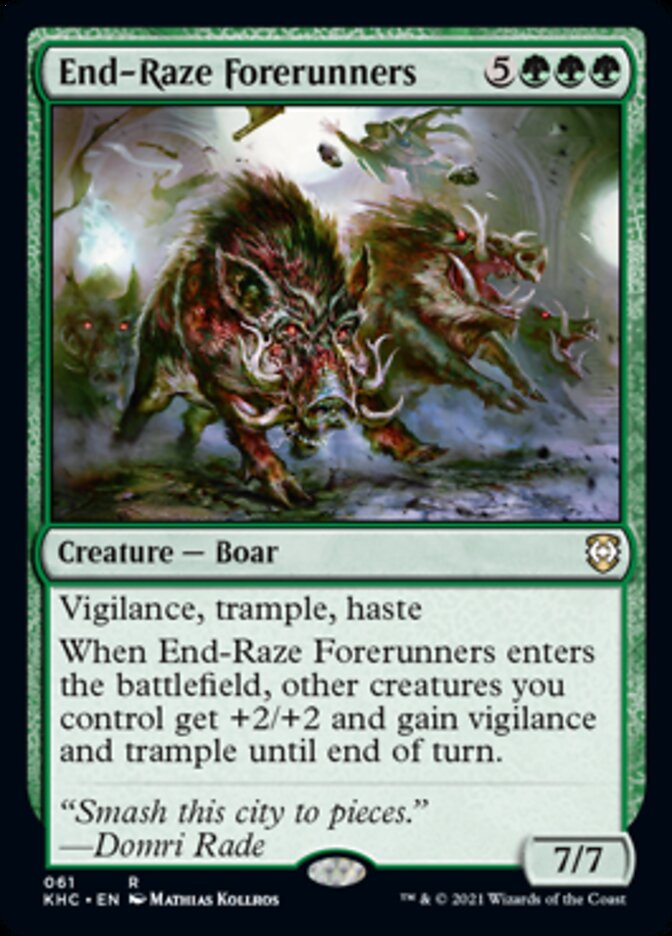 End-Raze Forerunners [Kaldheim Commander] | Good Games Cannington