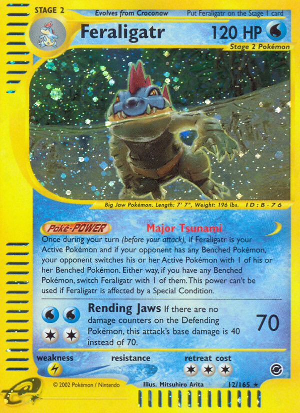 Feraligatr (12/165) [Expedition: Base Set] | Good Games Cannington