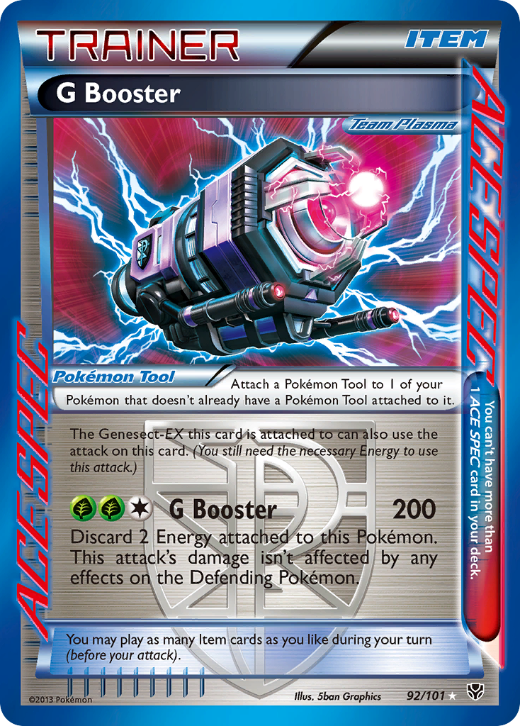 G Booster (92/101) [Black & White: Plasma Blast] | Good Games Cannington