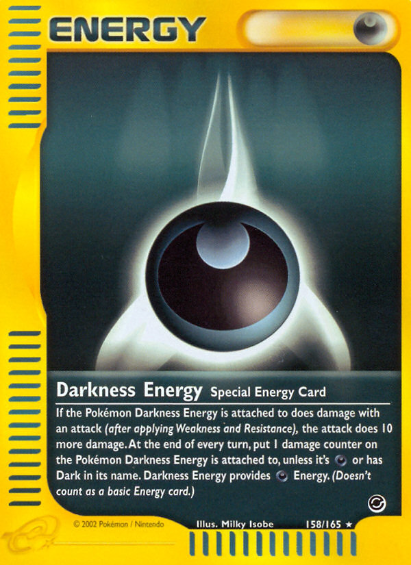 Darkness Energy (158/165) [Expedition: Base Set] | Good Games Cannington