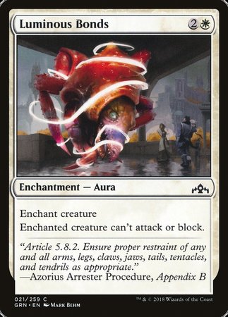 Luminous Bonds [Guilds of Ravnica] | Good Games Cannington
