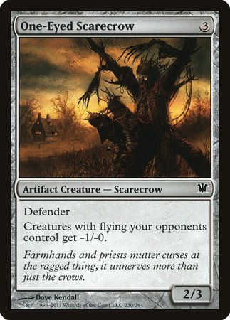 One-Eyed Scarecrow [Innistrad] | Good Games Cannington
