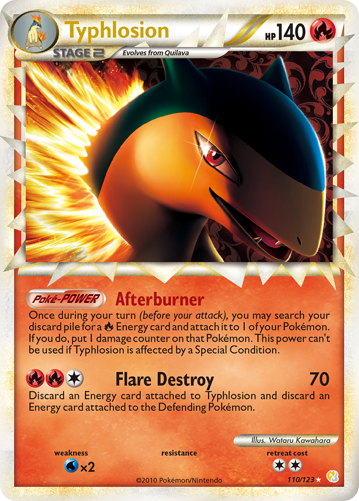 Typhlosion (110/123) [HeartGold & SoulSilver: Base Set] | Good Games Cannington