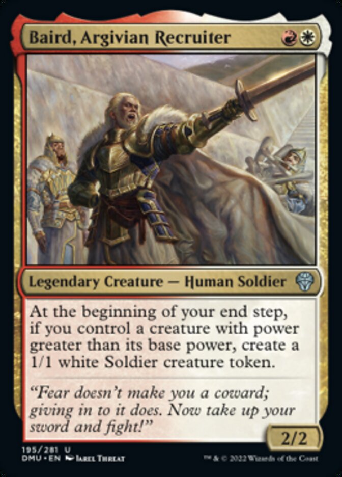 Baird, Argivian Recruiter [Dominaria United] | Good Games Cannington