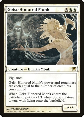 Geist-Honored Monk [Innistrad] | Good Games Cannington