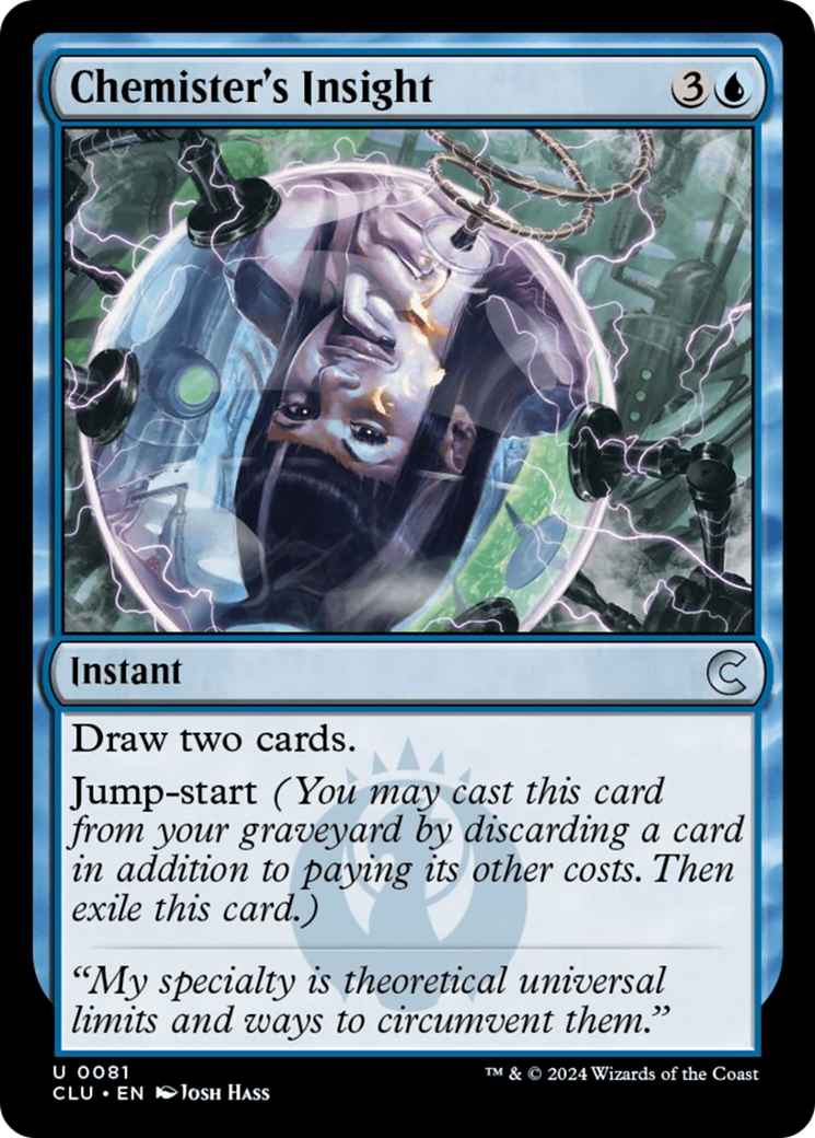 Chemister's Insight [Ravnica: Clue Edition] | Good Games Cannington