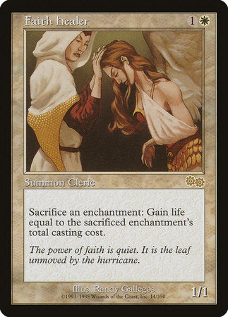 Faith Healer [Urza's Saga] | Good Games Cannington