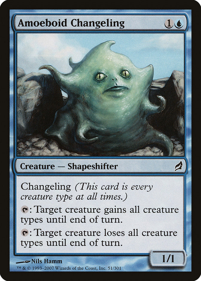 Amoeboid Changeling [Lorwyn] | Good Games Cannington