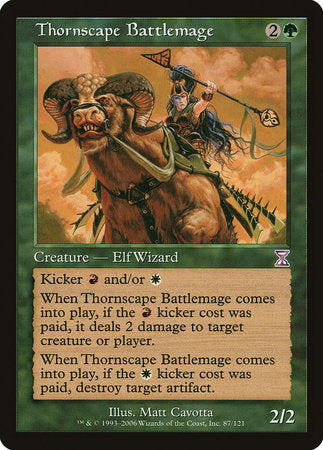 Thornscape Battlemage [Time Spiral Timeshifted] | Good Games Cannington