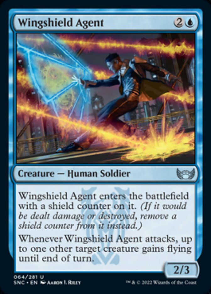Wingshield Agent [Streets of New Capenna] | Good Games Cannington
