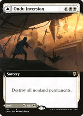 Ondu Inversion // Ondu Skyruins (Extended Art) [Zendikar Rising] | Good Games Cannington
