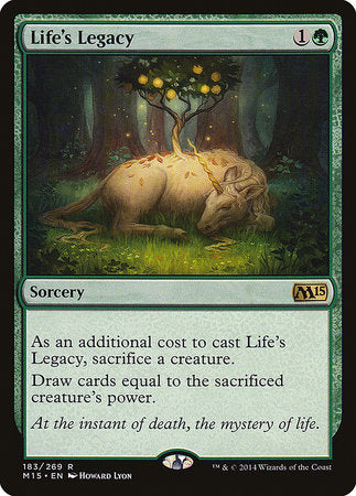 Life's Legacy [Magic 2015] | Good Games Cannington