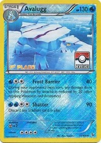 Avalugg (31/106) (League Promo 1st Place) [XY: Flashfire] | Good Games Cannington