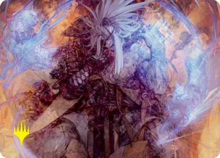 Satoru Umezawa 2 Art Card (Gold-Stamped Signature) [Kamigawa: Neon Dynasty Art Series] | Good Games Cannington