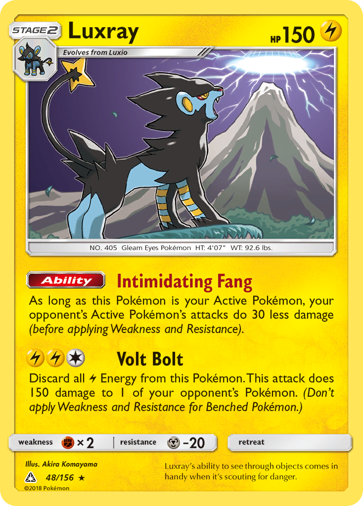 Luxray (48/156) [Sun & Moon: Ultra Prism] | Good Games Cannington