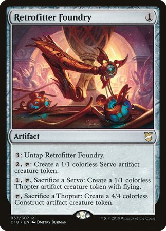 Retrofitter Foundry [Commander 2018] | Good Games Cannington