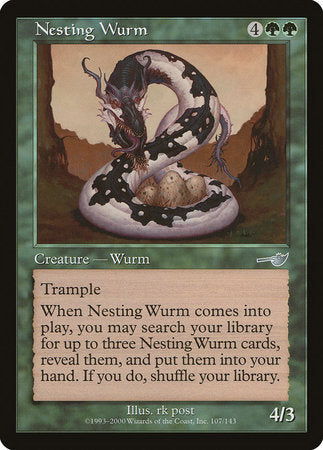 Nesting Wurm [Nemesis] | Good Games Cannington