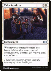 Valor in Akros [Double Masters] | Good Games Cannington