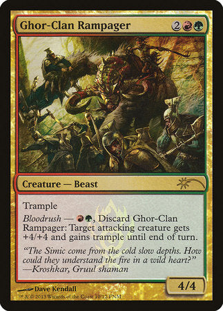 Ghor-Clan Rampager [Friday Night Magic 2013] | Good Games Cannington