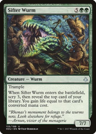 Sifter Wurm [Hour of Devastation] | Good Games Cannington
