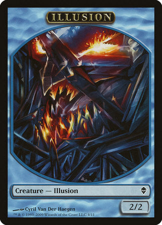 Illusion Token [Zendikar Tokens] | Good Games Cannington