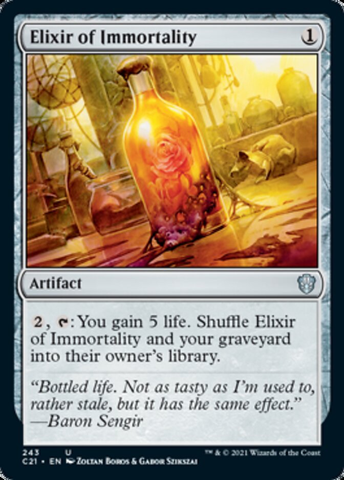 Elixir of Immortality [Commander 2021] | Good Games Cannington