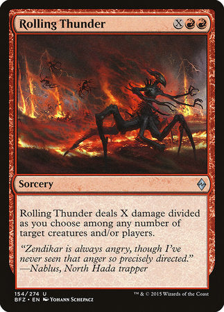Rolling Thunder [Battle for Zendikar] | Good Games Cannington