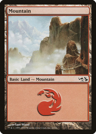 Mountain (62) [Duel Decks: Elves vs. Goblins] | Good Games Cannington