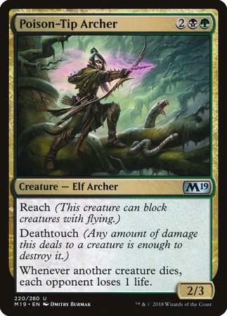 Poison-Tip Archer [Core Set 2019] | Good Games Cannington