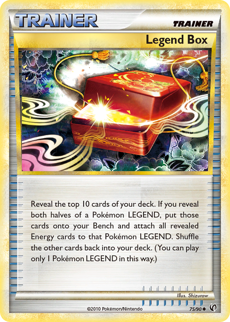 Legend Box (75/90) [HeartGold & SoulSilver: Undaunted] | Good Games Cannington