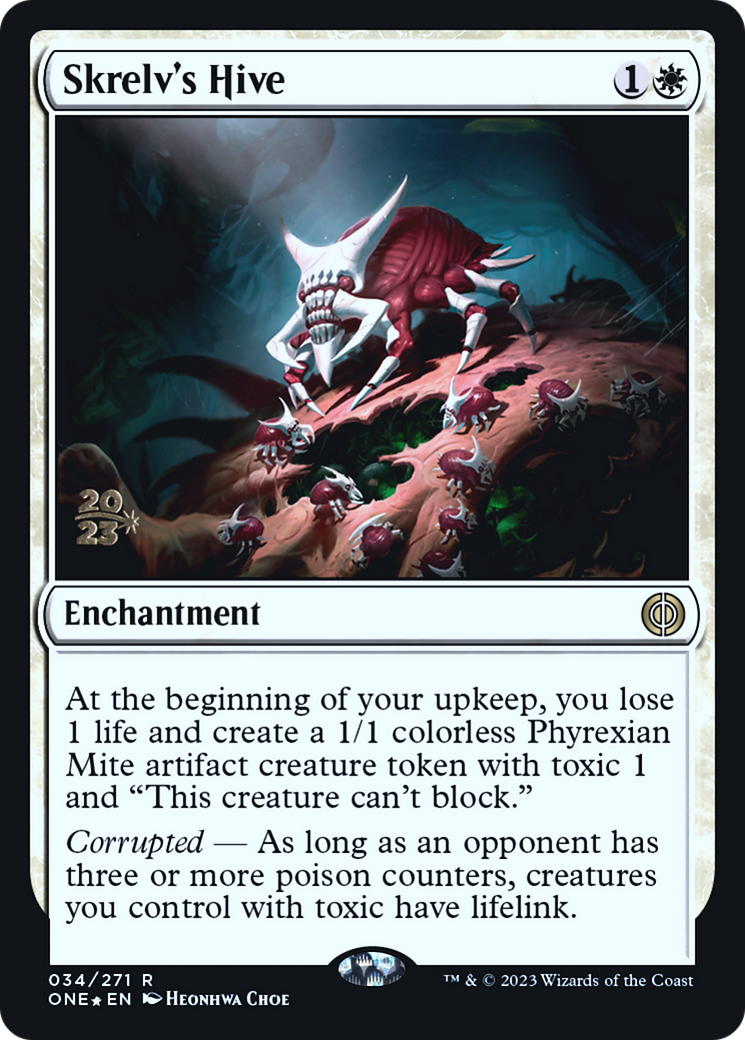 Skrelv's Hive [Phyrexia: All Will Be One Prerelease Promos] | Good Games Cannington