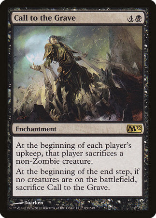 Call to the Grave [Magic 2012] | Good Games Cannington