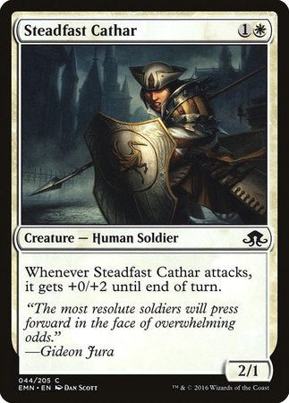 Steadfast Cathar [Eldritch Moon] | Good Games Cannington