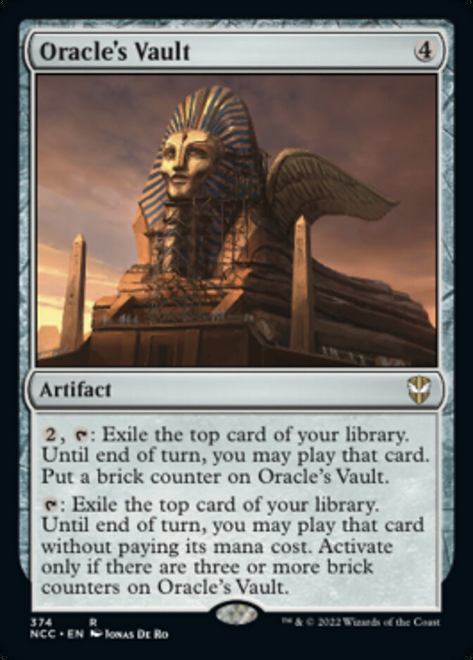 Oracle's Vault [Streets of New Capenna Commander] | Good Games Cannington