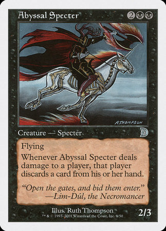 Abyssal Specter [Deckmasters] | Good Games Cannington