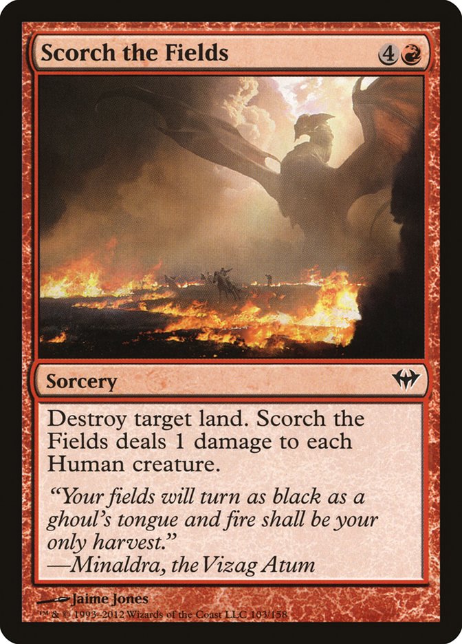 Scorch the Fields [Dark Ascension] | Good Games Cannington