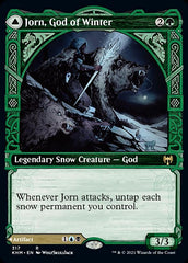 Jorn, God of Winter // Kaldring, the Rimestaff (Showcase) [Kaldheim] | Good Games Cannington