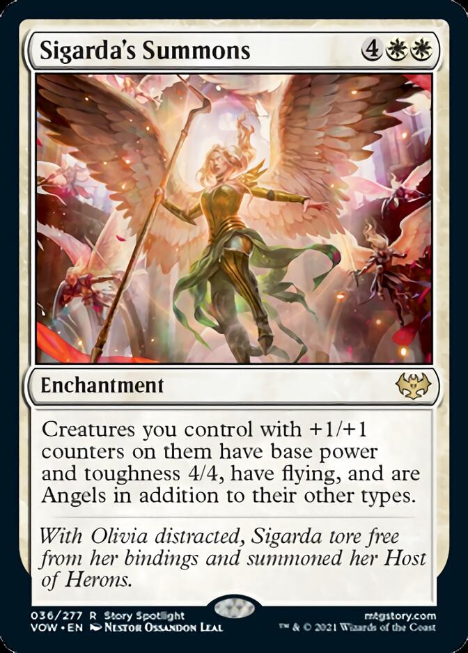 Sigarda's Summons [Innistrad: Crimson Vow] | Good Games Cannington