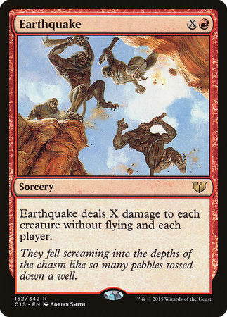 Earthquake [Commander 2015] | Good Games Cannington