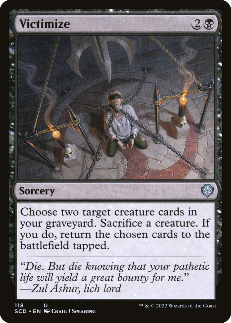 Victimize [Starter Commander Decks] | Good Games Cannington