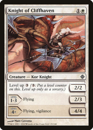 Knight of Cliffhaven [Rise of the Eldrazi] | Good Games Cannington