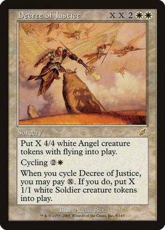 Decree of Justice [Scourge] | Good Games Cannington