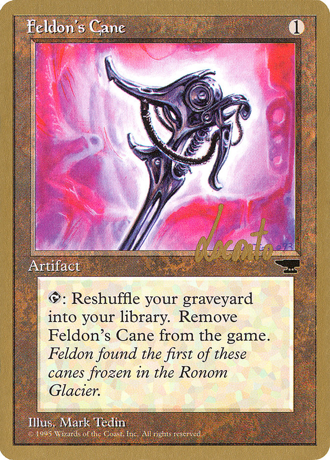 Feldon's Cane (Michael Loconto) [Pro Tour Collector Set] | Good Games Cannington