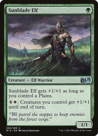 Sunblade Elf [Magic 2015] | Good Games Cannington