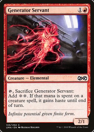 Generator Servant [Ultimate Masters] | Good Games Cannington