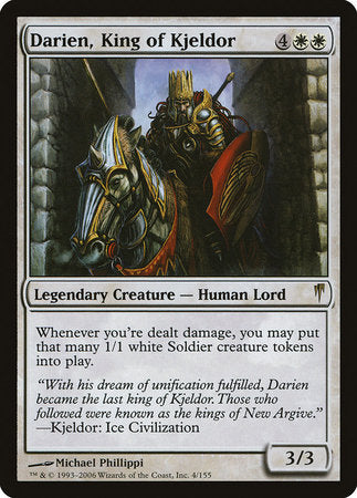 Darien, King of Kjeldor [Coldsnap] | Good Games Cannington