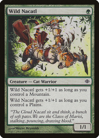 Wild Nacatl [Shards of Alara] | Good Games Cannington