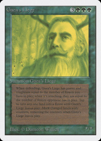 Gaea's Liege [Unlimited Edition] | Good Games Cannington