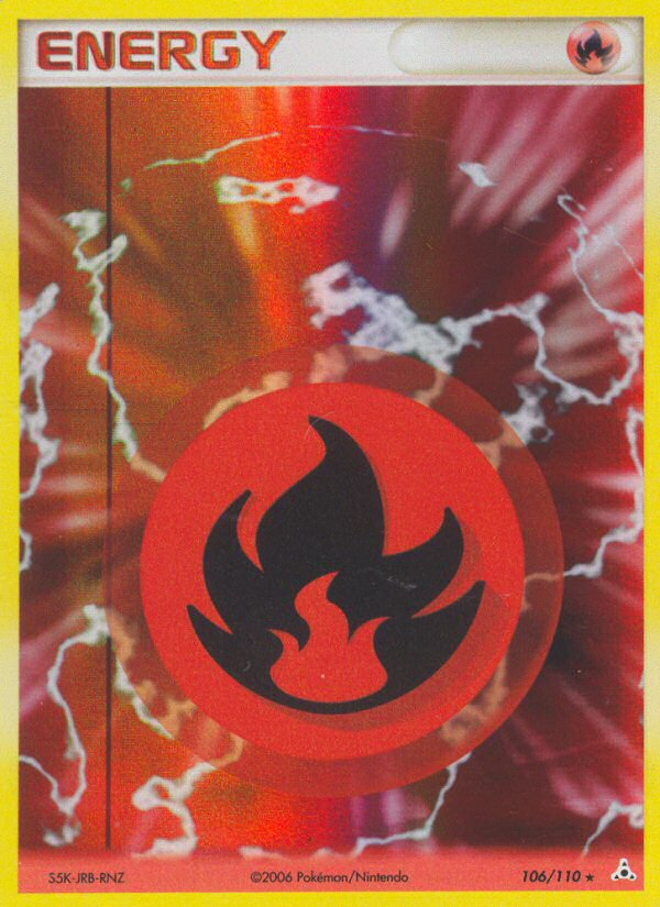 Fire Energy (106/110) [EX: Holon Phantoms] | Good Games Cannington