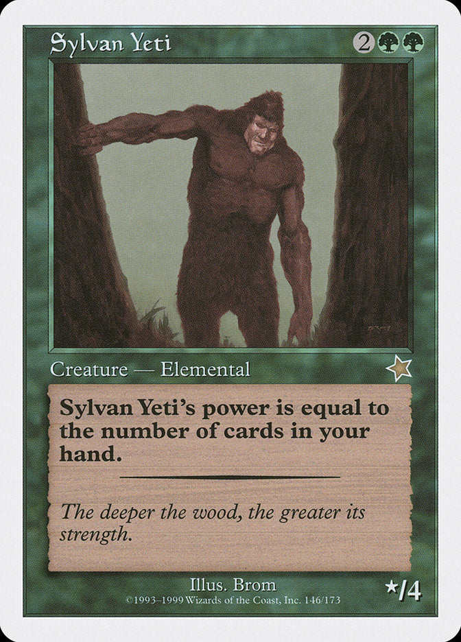 Sylvan Yeti [Starter 1999] | Good Games Cannington